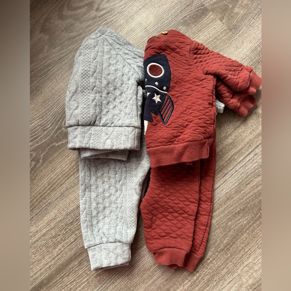 Two Baby Boy Track Suits